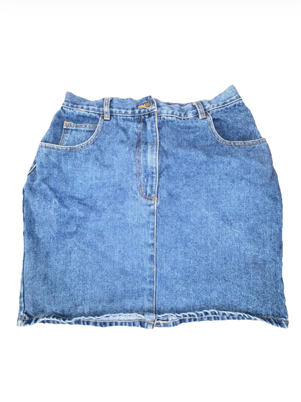 Vintage 1995 Looney Tunes Denim Skirt Size 13 90s Retro Streetwear Y2K Alt Girl